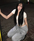 COIRIS - Nexo String Wide Sweat Pants (2 Colors)