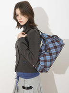 BadBlue - Sky Berry Check Pillow Bag