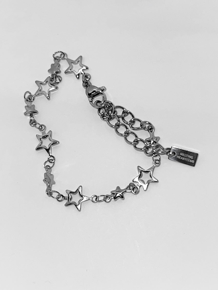 Melting Heart Club - Line Star Chain Bracelet