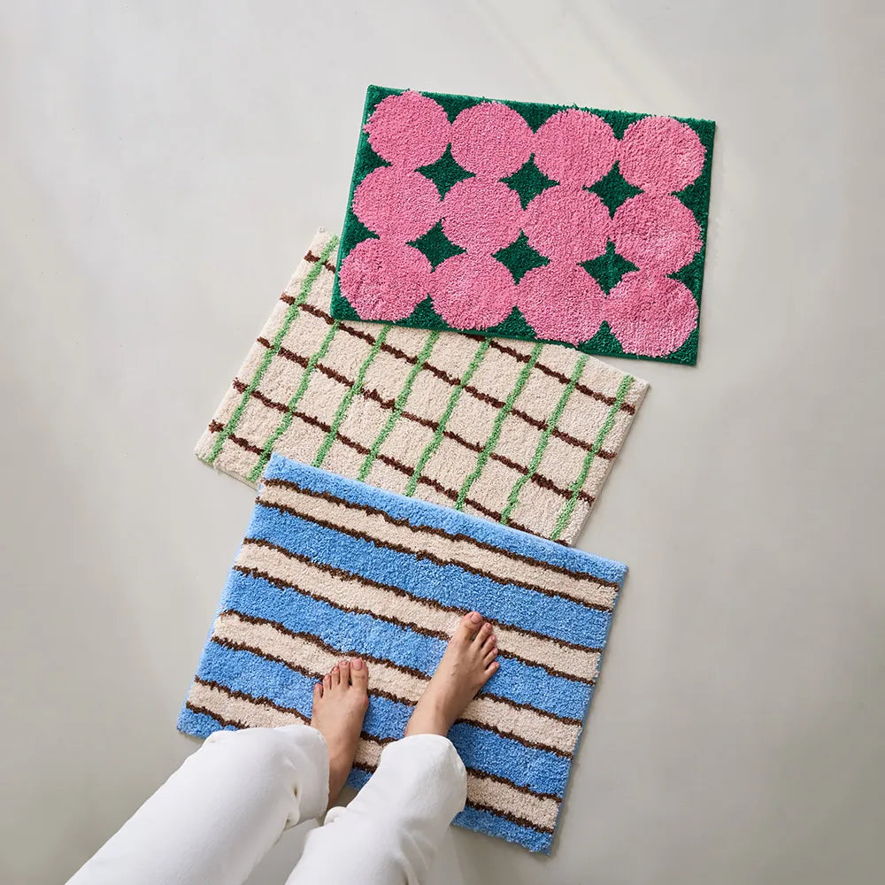 BoWell -  Everyday 柔軟長毛地氈 (三款可選) 62 x 45cm