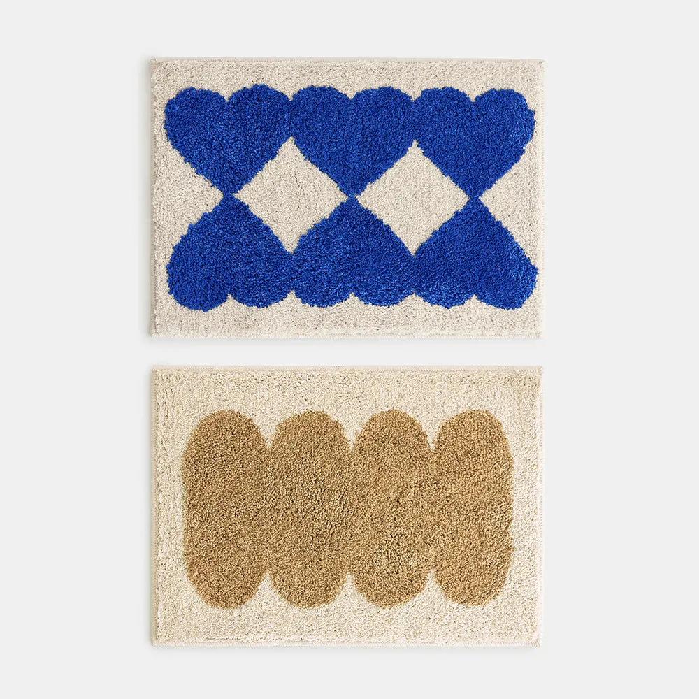 BoWell - Love Nuage 柔軟長毛地氈 (兩款可選) 62 x 45cm