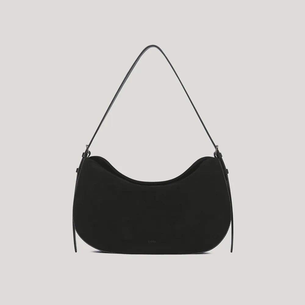 OVHEE - Miu Suede Flap Bag (2 Colors)