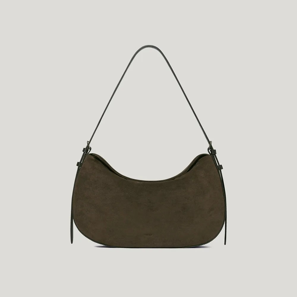 OVHEE - Miu Suede Flap Bag (2 Colors)