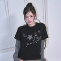 THE GREEN LAB - Star Patch Layered Top