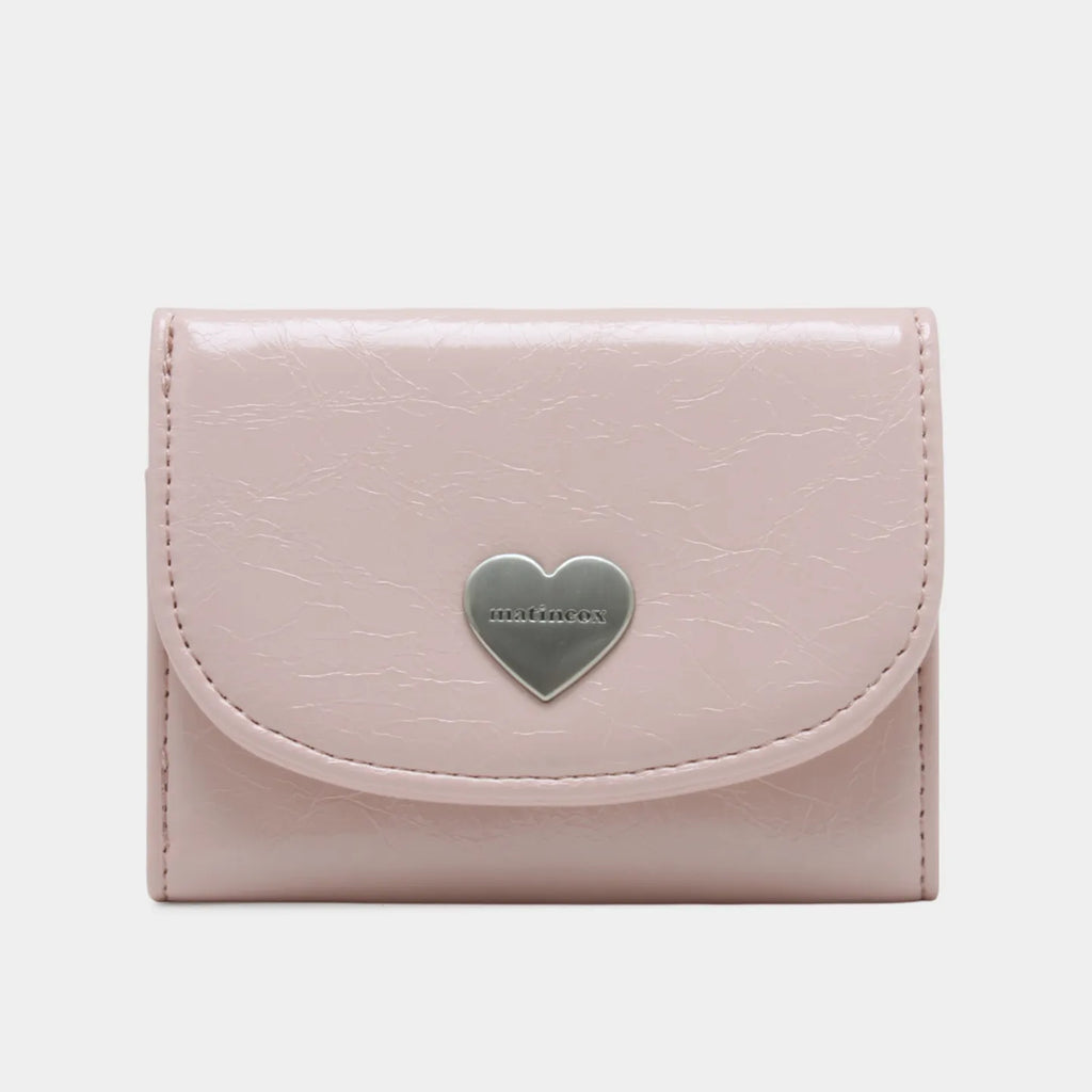 MATINCOX - Heart Fold Wallet (6色可選)