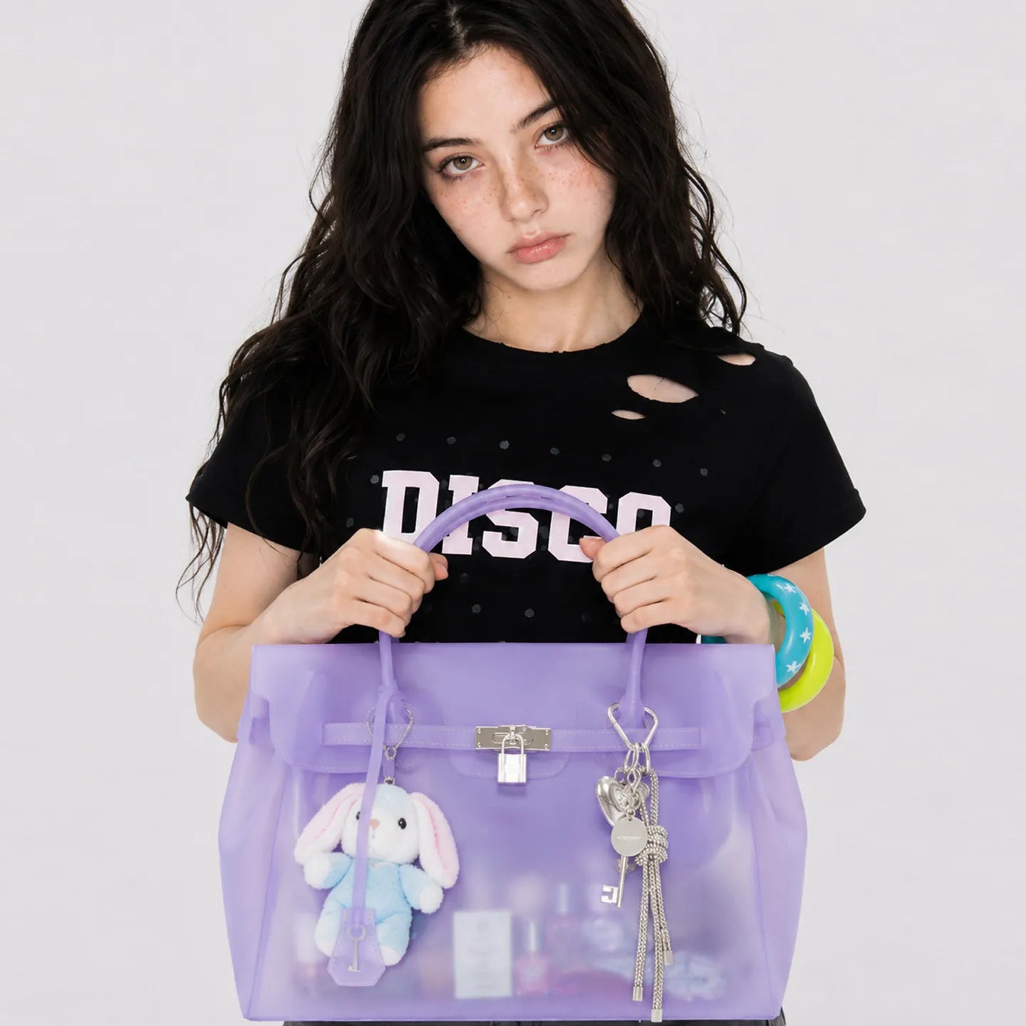 MATINCOX - Jelly Keyring Bag (8色可選)