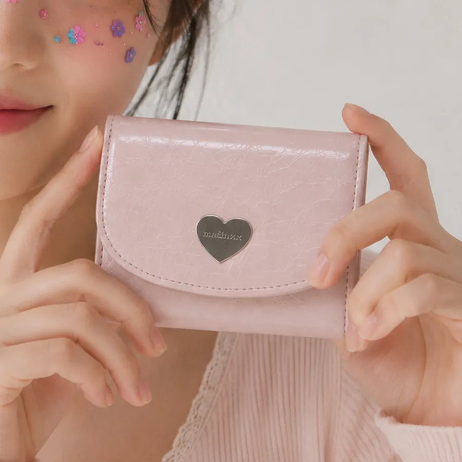 MATINCOX - Heart Fold Wallet (6色可選)