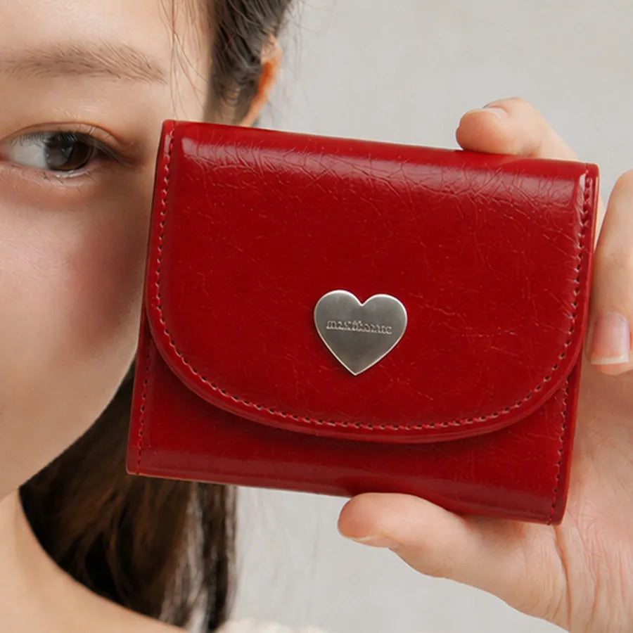 MATINCOX - Heart Fold Wallet (6色可選)