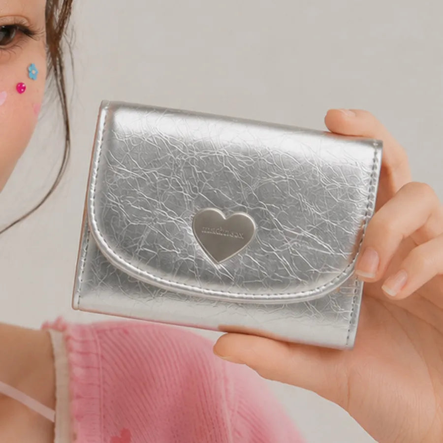 MATINCOX - Heart Fold Wallet (6色可選)