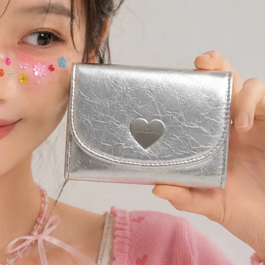 MATINCOX - Heart Fold Wallet (6色可選)