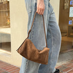 OVHEE - Minu Suede Shoulder Bag (3 Colors)