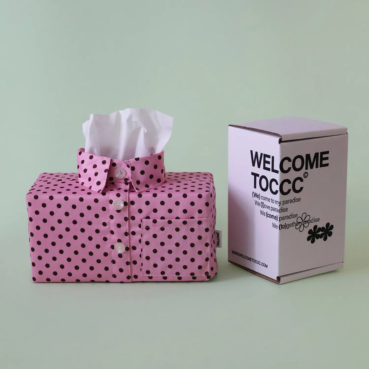 WELCOMETOCCC - Poket Shirt Tissue Case (3 Colors)