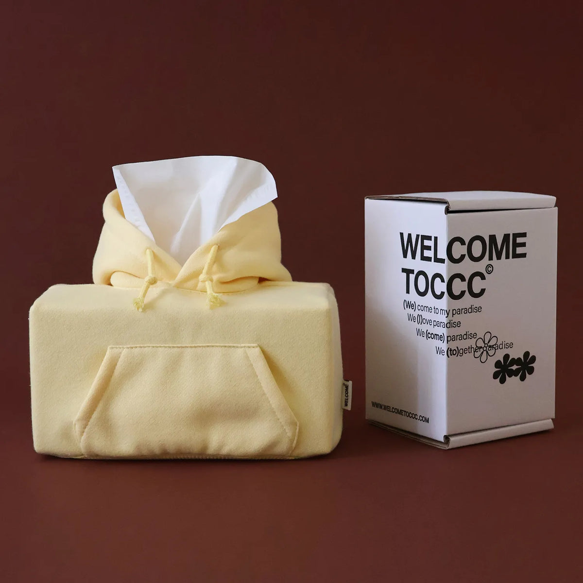 WELCOMETOCCC - Hoodie Buddy Tissue Case (3 Colors)