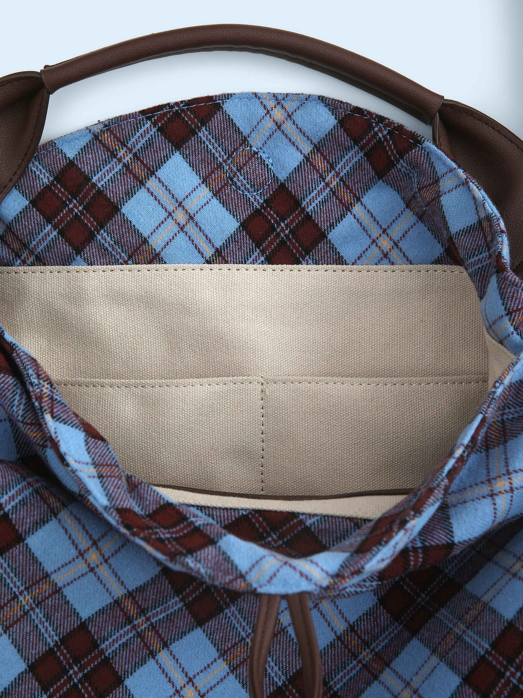 BadBlue - Sky Berry Check Pillow Bag
