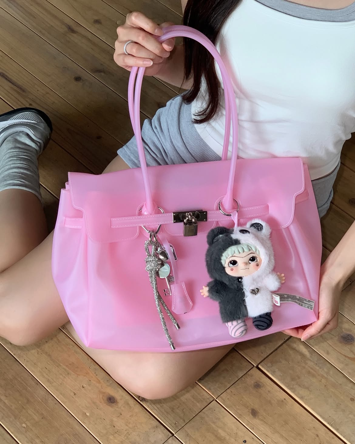 MATINCOX - Jelly Keyring Bag (8色可選)