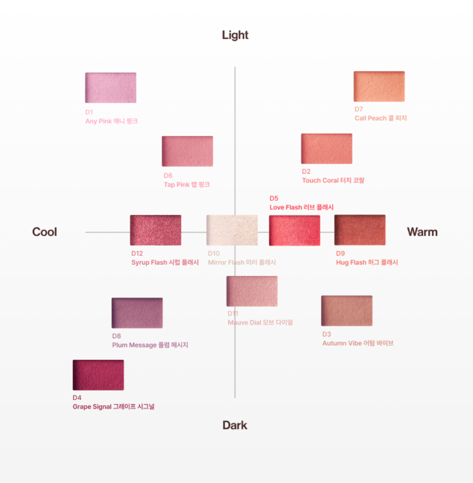 ENTROPY makeup - ENTROPY Slide Up Dough Cheek 4g 12色