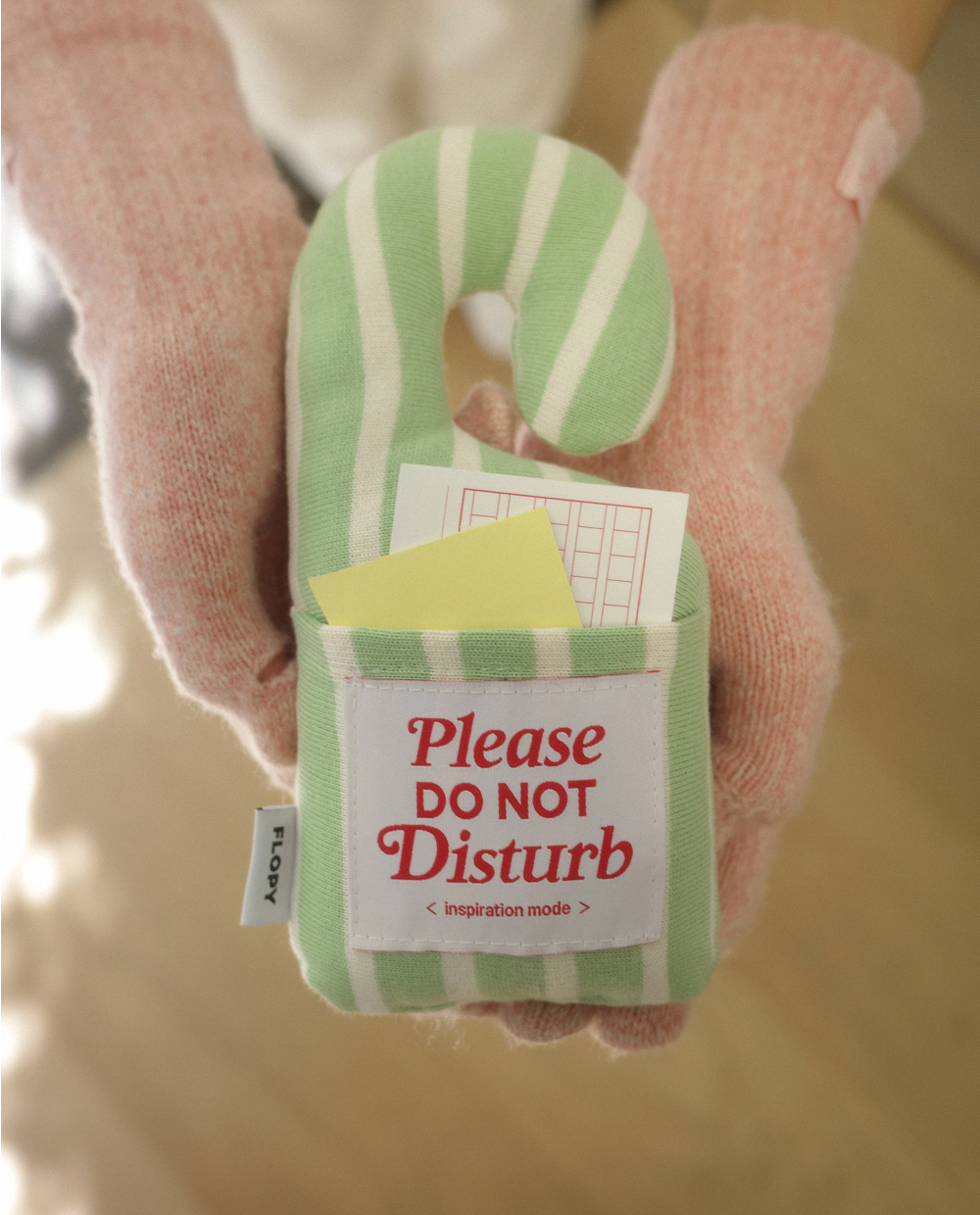 Flopy - Please DO NOT Disturb 門把收納掛袋 (10色可選)