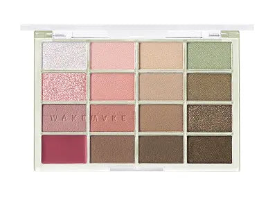 WakeMake - Soft Blurring Eye Palette 柔霧暈染眼影盤 16色 (10色選擇)