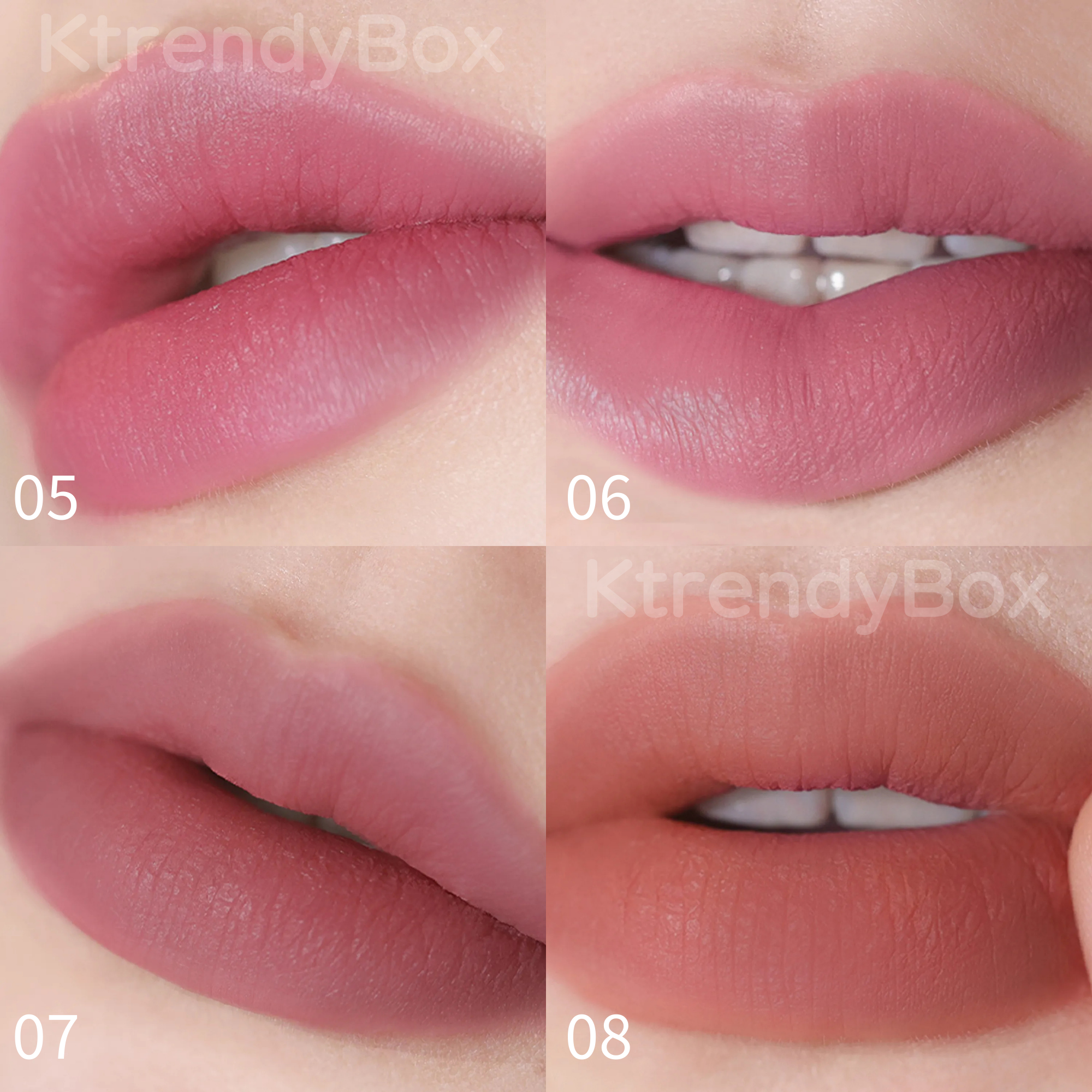 Wakemake - 柔霧滋潤唇膏 12色選擇