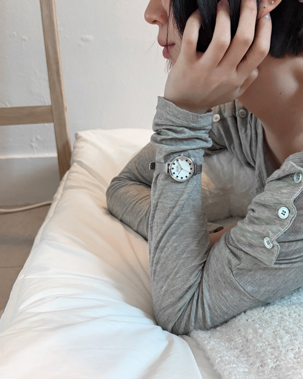 Grumpy Stuff - Polka Dot Star Watch