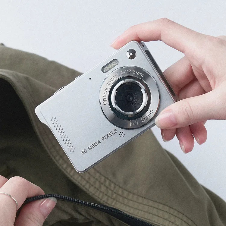 Huug - Millennium Digital Camera Y2K 復古千禧數碼相機 (連 SD卡、相機袋及銀色手繩)