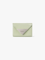 Fennec - CRINKLE TRIANGLE TRIPLE WALLET PISTACHIO