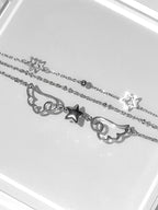 Melting Heart Club - Angel Star Tripple Chain Bracelet