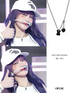 OFUSE - Black Rabbit Necklace