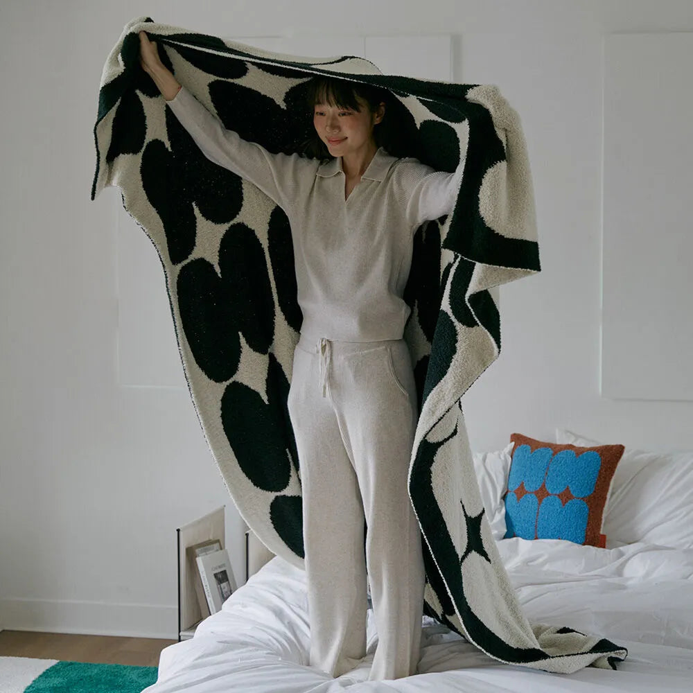 BoWell - 軟綿綿針織毛毯 150 x 200 cm