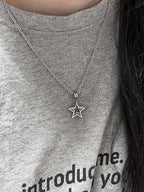 Melting Heart Club - Star in Star Necklace