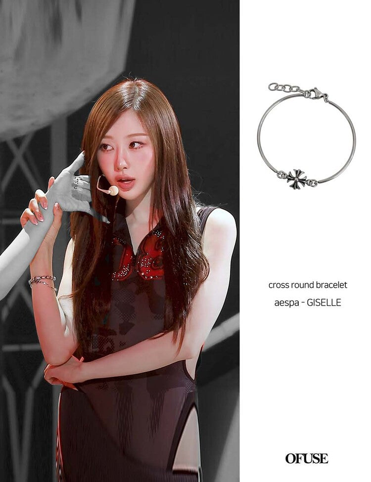 OFUSE - Cross Round Bracelet