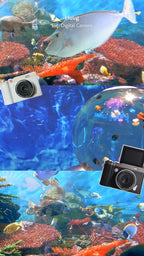 Huug - Flip Digital Camera 復古翻蓋數碼相機 (附送 SD卡及讀卡器)