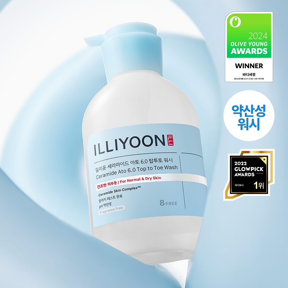 Illiyoon - Ceramide Ato 6.0 Top To Toe Wash 神經醯胺沐浴乳 500ml