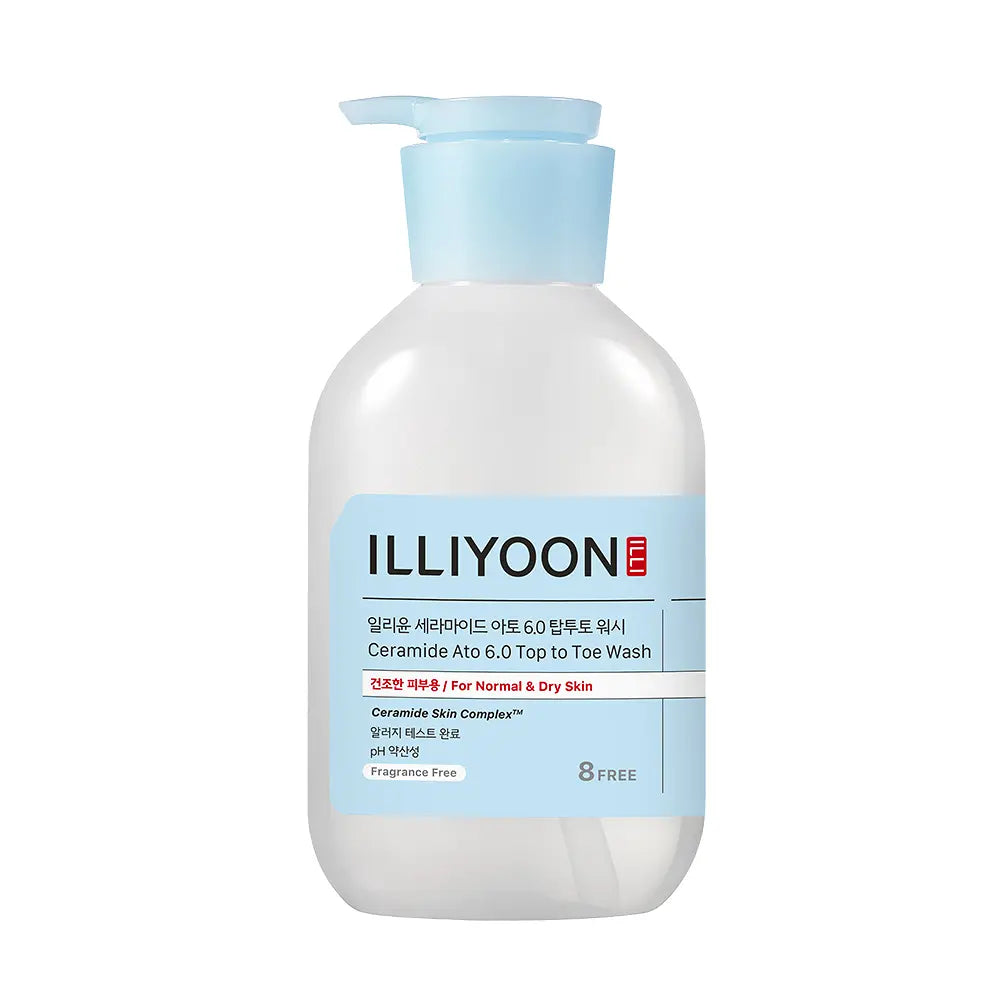 Illiyoon - Ceramide Ato 6.0 Top To Toe Wash 神經醯胺沐浴乳 500ml