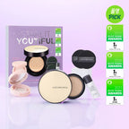 JUNG SAEM MOOL - Essential Skin Nuder Cushion 持久遮瑕裸膚氣墊粉底 (含替換裝）