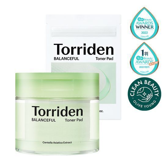 Torriden - 積雪草舒緩急救棉片 60片（贈10片）