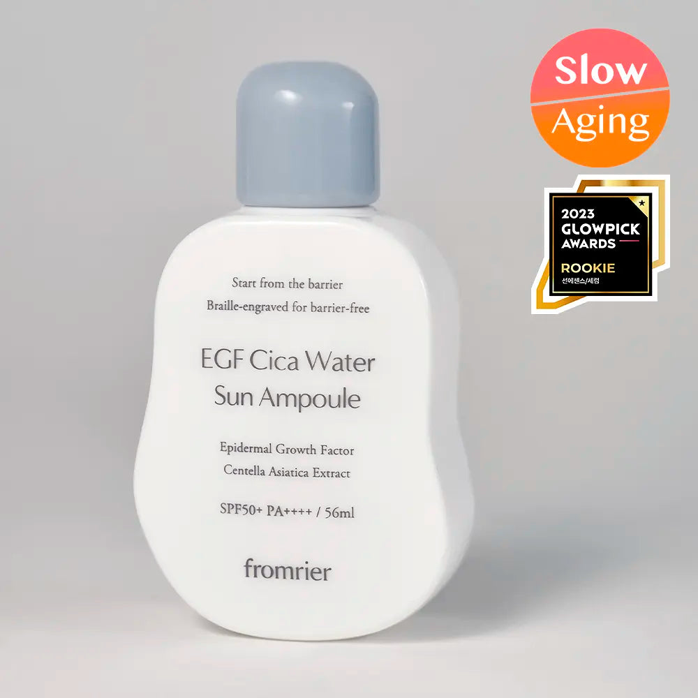 Fromrier - EGF Cica Water Sun Ampoule 積雪草水感防曬乳 56ml (送迷你裝 15ml)