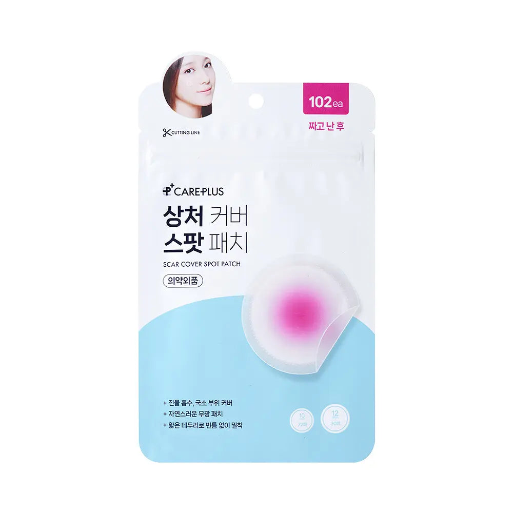 CAREPLUS - Scar Cover Spot Patch 隱形痘痘貼 102片