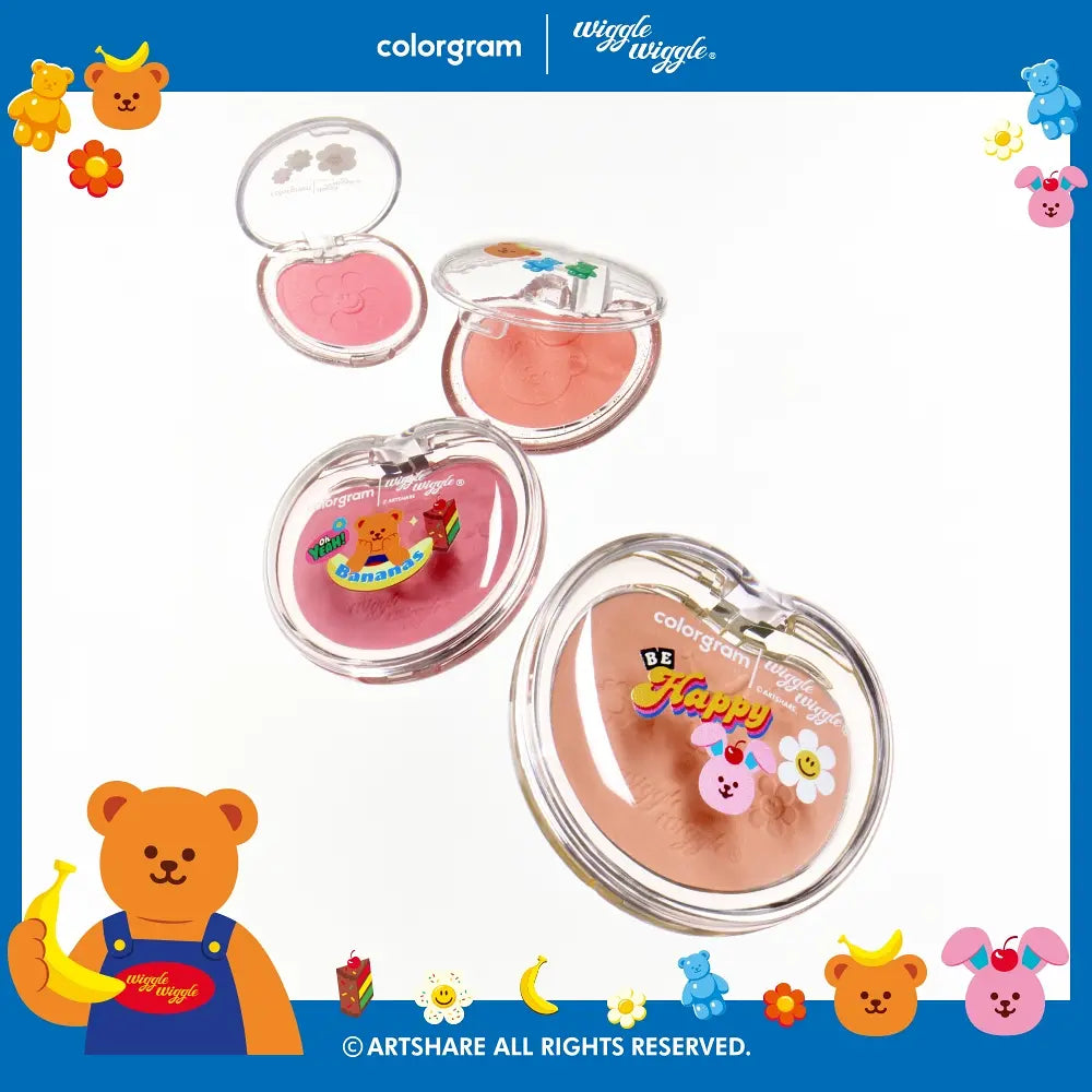 [Colorgram x Wiggle wiggle] colorgram Tintin Dory Cotton Blusher 棉花糖胭脂