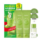 Beplain - 綠豆弱酸潔面泡沫 160ml+160ml