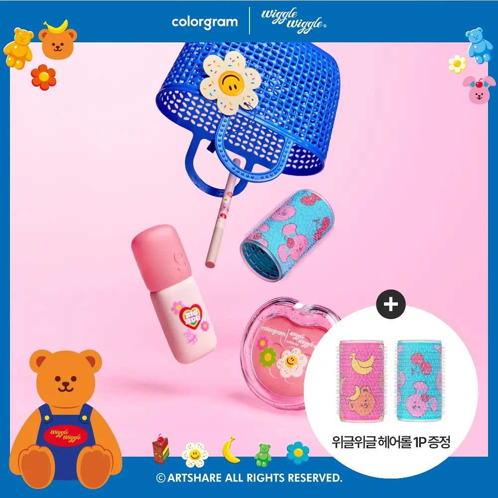 [Colorgram x Wiggle wiggle] Colorgram Nude Blur Tint Wiggle Wiggle 套裝（Warm/Cool）