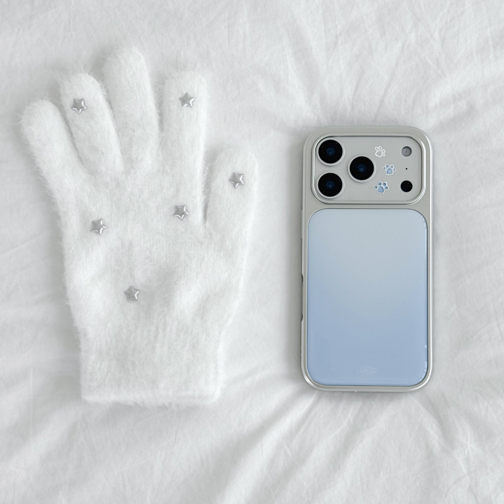 ABOE - SNOWY WINTER BLUE Silver Epoxy