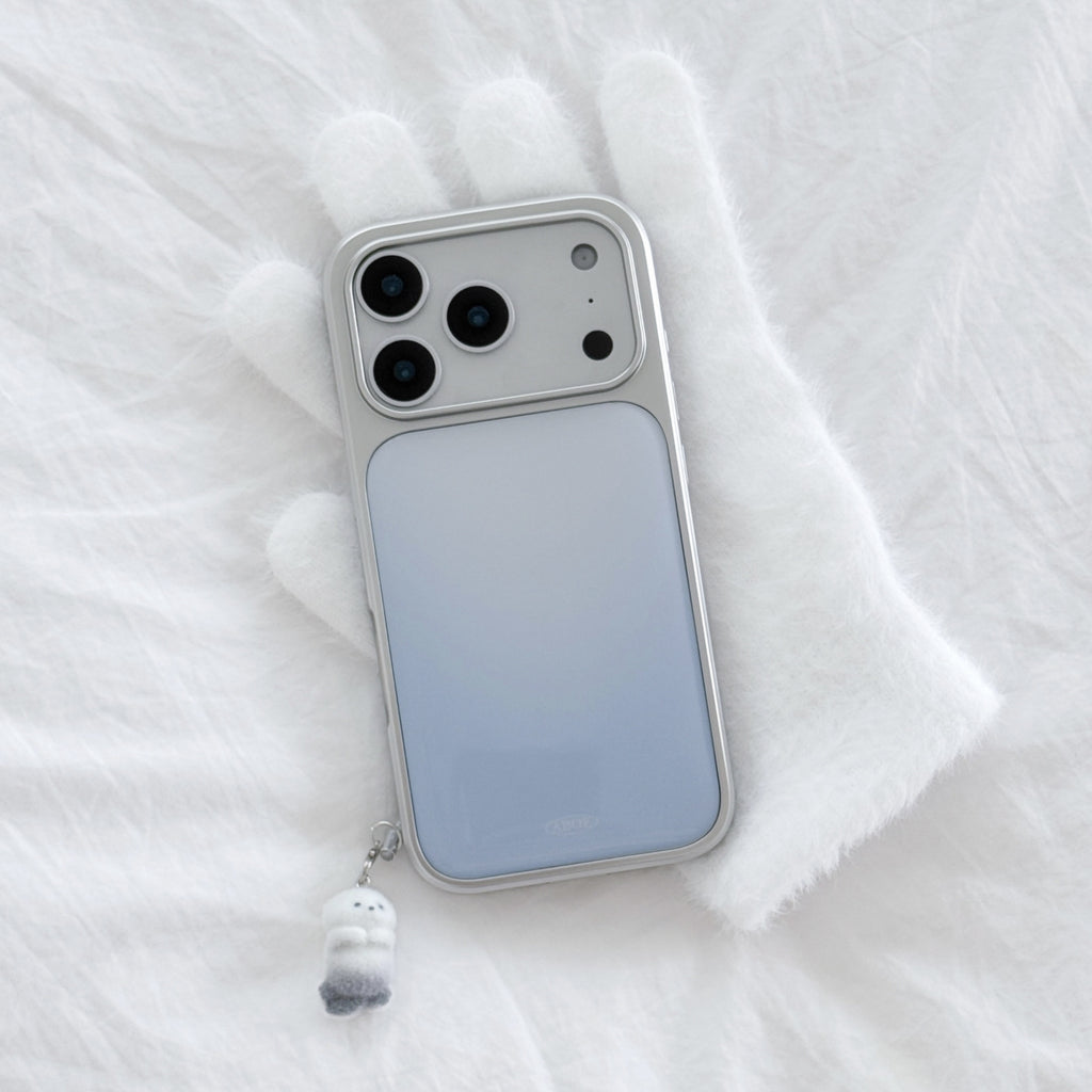 ABOE - SNOWY WINTER BLUE Silver Epoxy