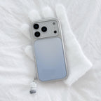 ABOE - SNOWY WINTER BLUE Silver Epoxy