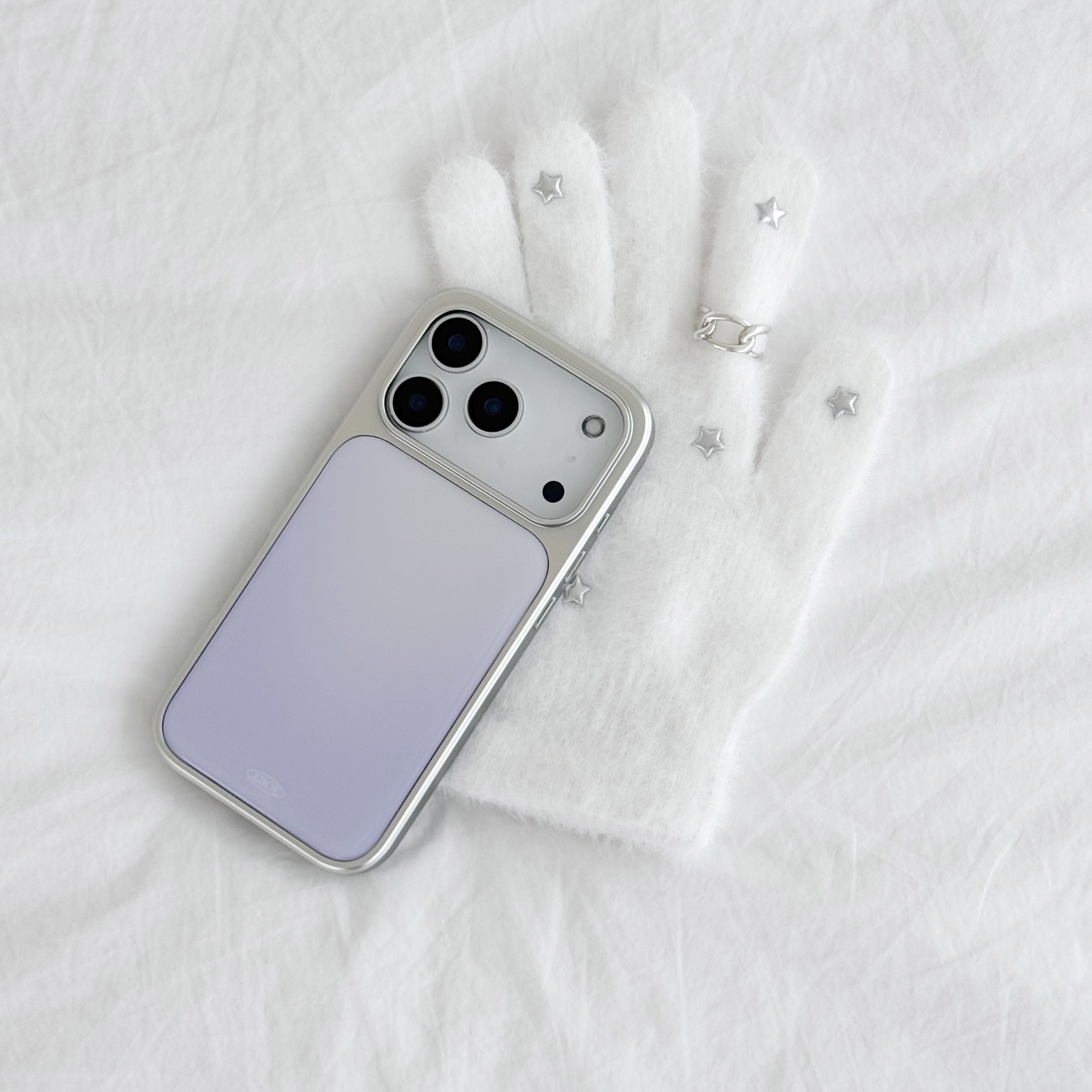 ABOE - SNOWY WINTER VIOLET Silver Epoxy