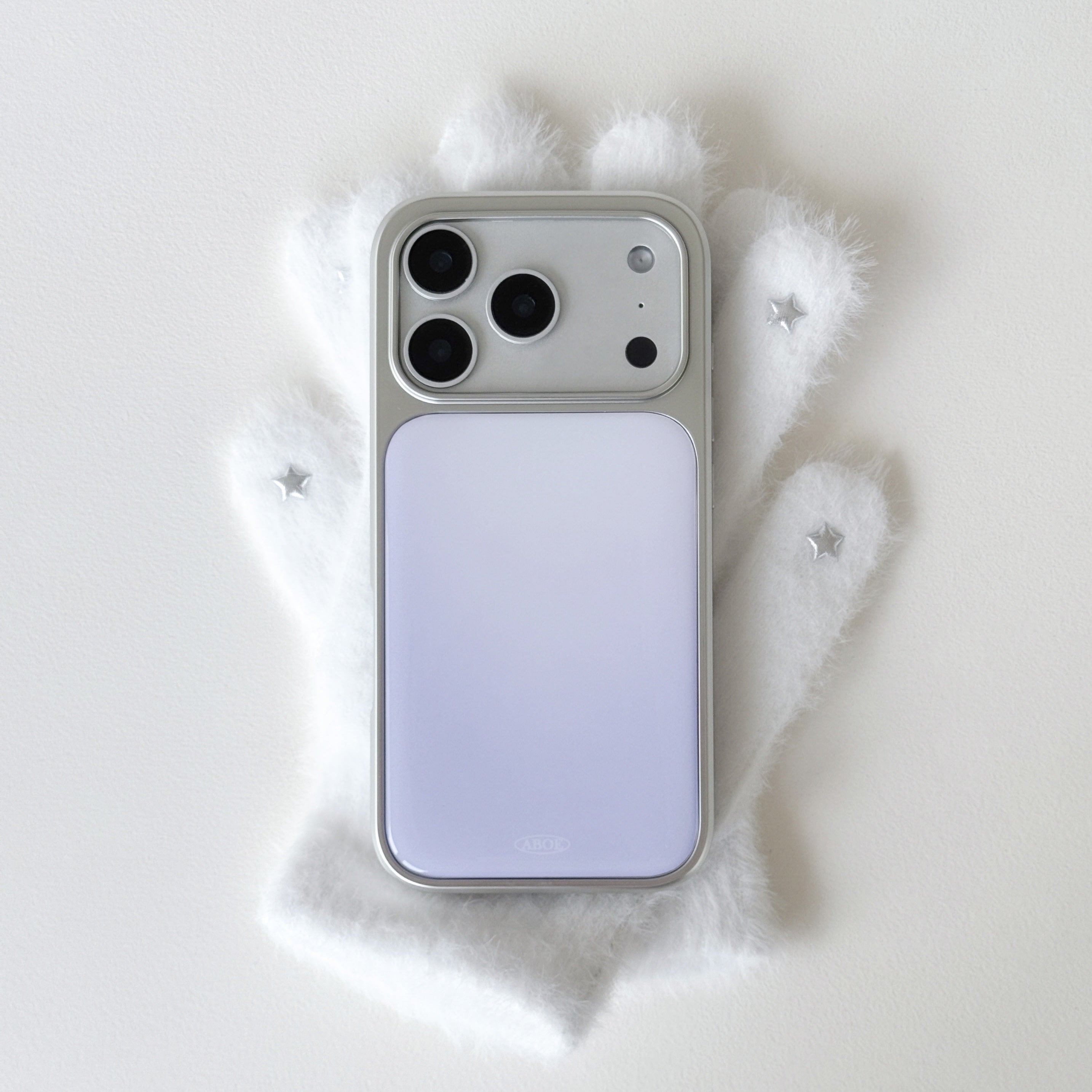 ABOE - SNOWY WINTER VIOLET Silver Epoxy