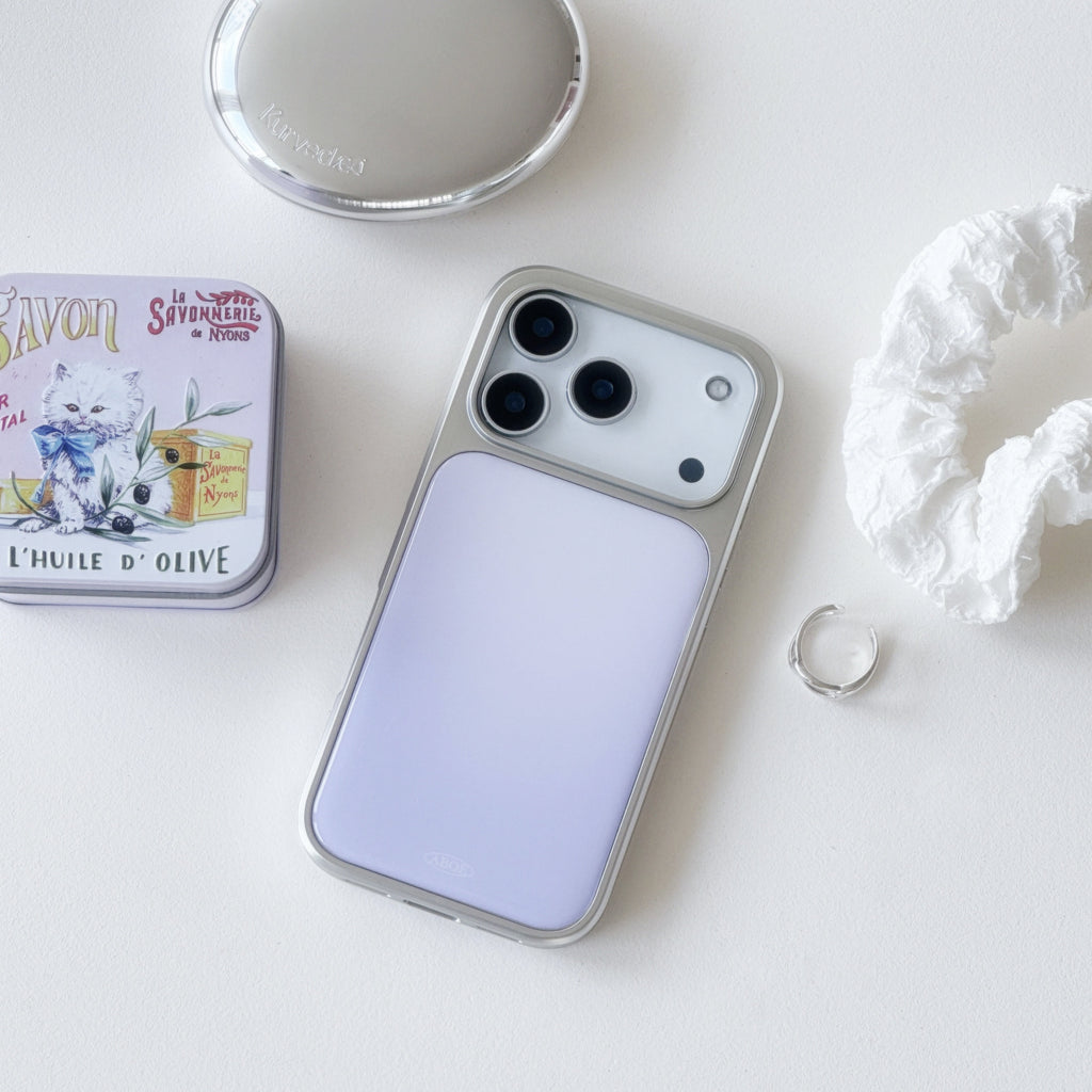 ABOE - SNOWY WINTER VIOLET Silver Epoxy