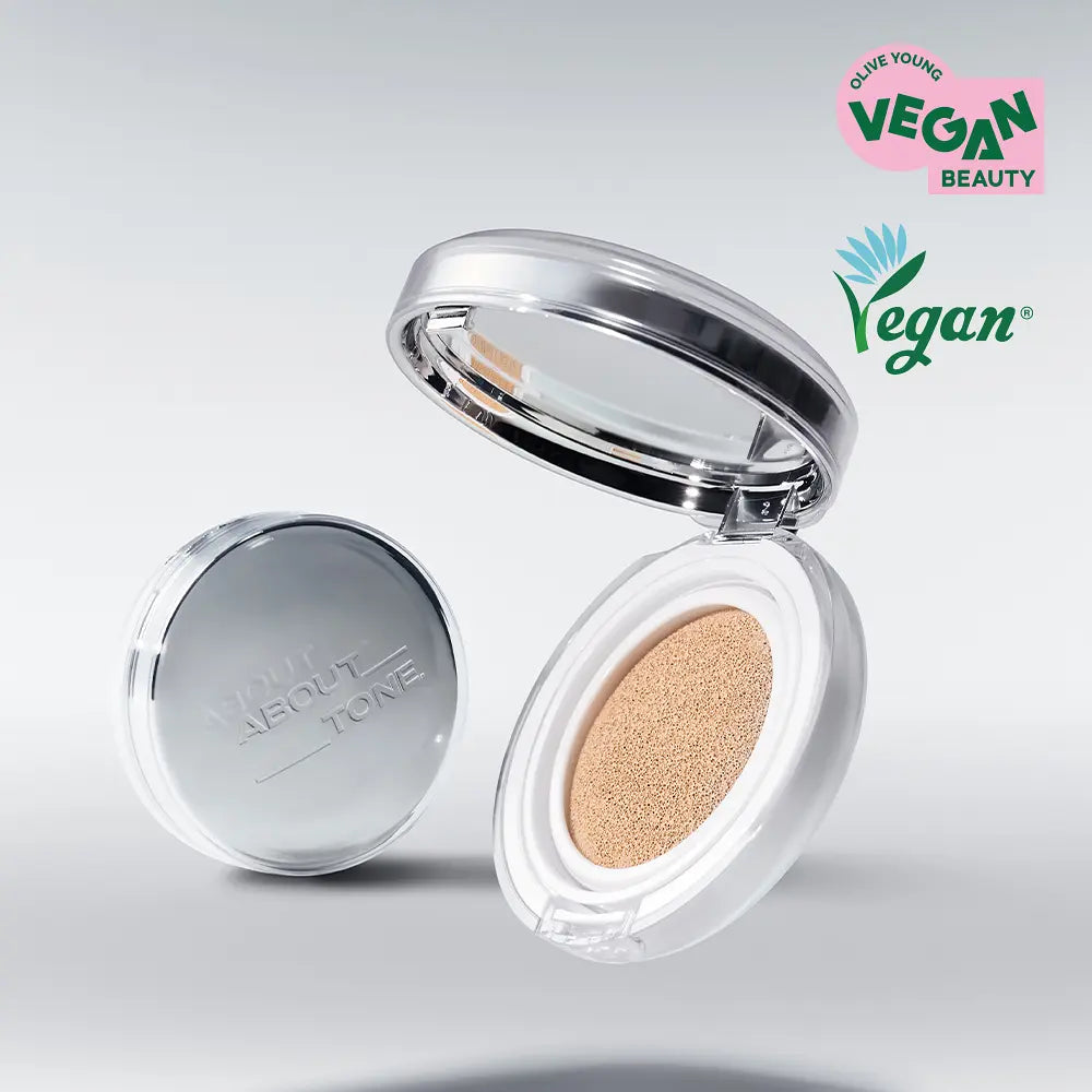 ABOUT TONE - Skin Layer Fit Cushion 無瑕持妝氣墊 13g (附送粉底刮刀）