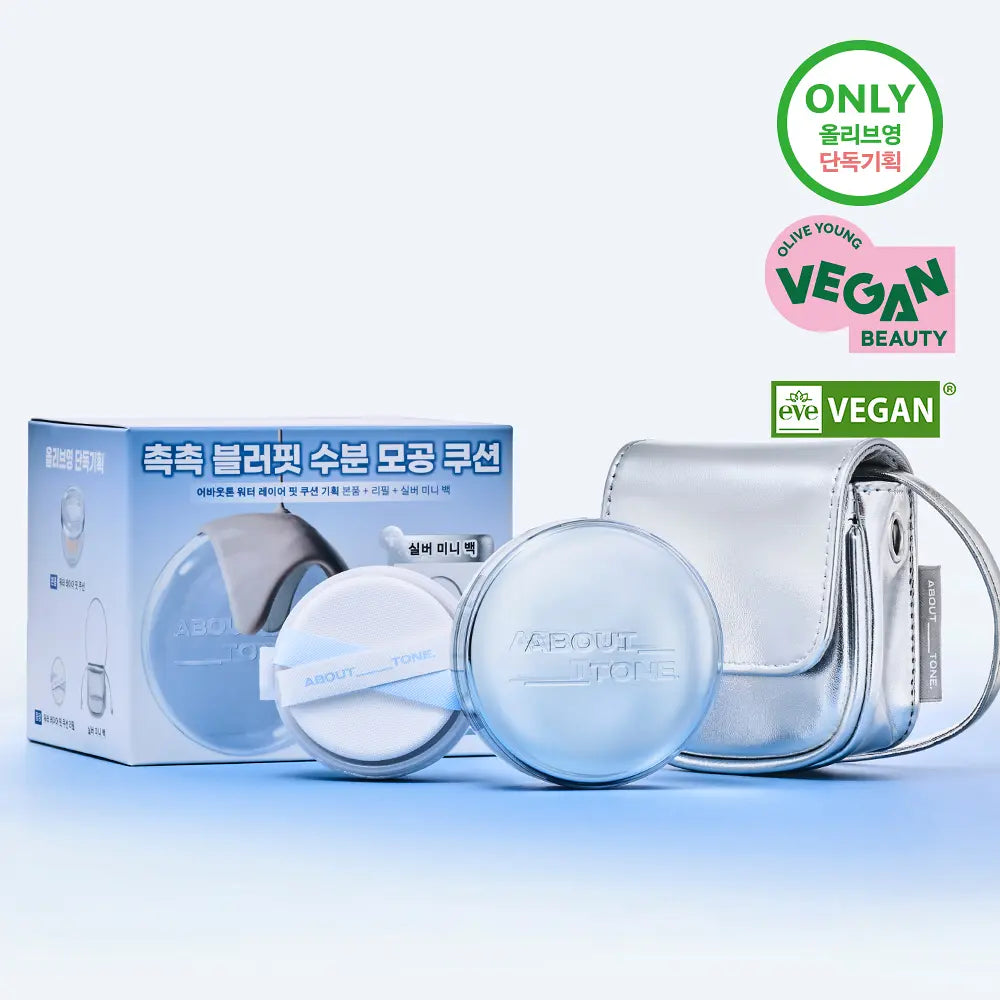 ABOUT TONE - Water Layer Fit Cushion 水光柔焦氣墊粉底 14g