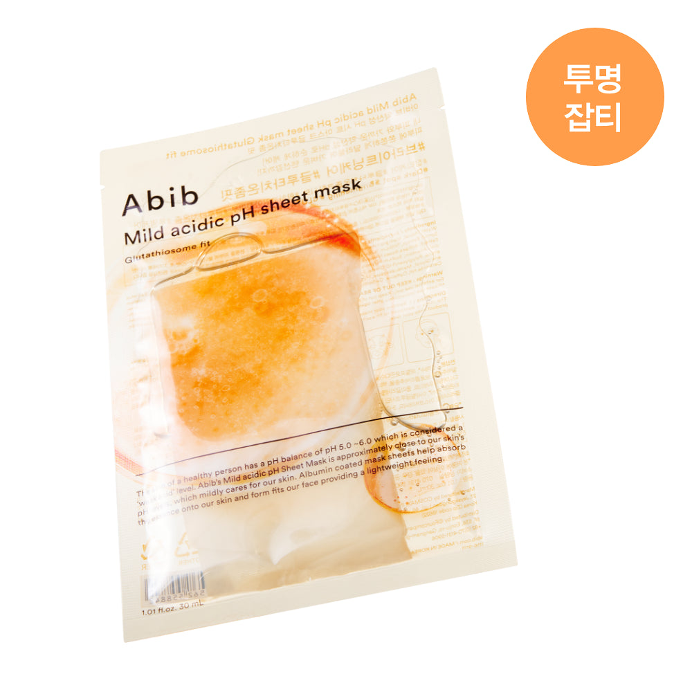 Abib - Mild Acidic pH Sheet Mask 弱酸性PH貼合面膜 10片裝